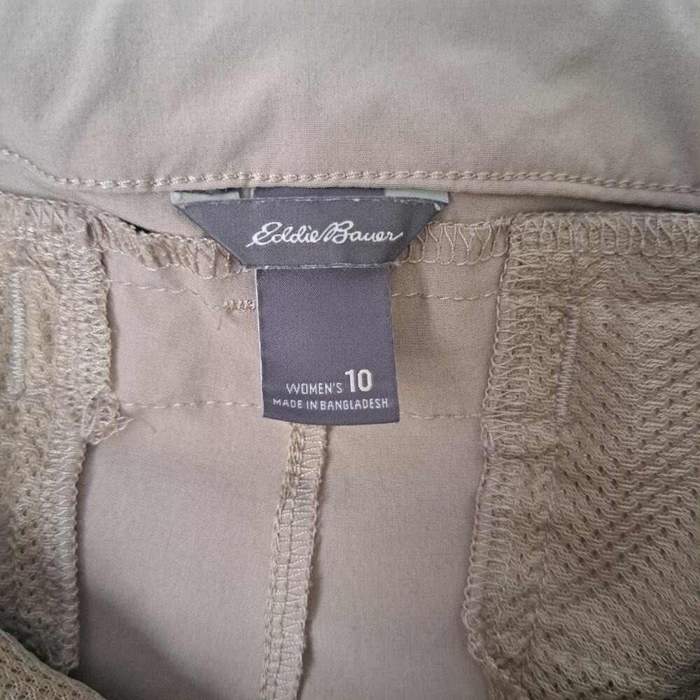 Eddie Bauer Convertible Hiking Pants Tan Women's Size 10 - Picture 5 of 10